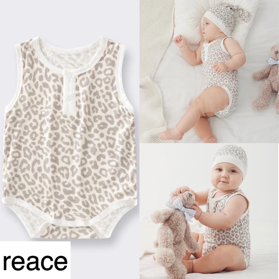 ベビー 赤ちゃん ロンパース ヒョウ柄 レオパード 肌着 子供服