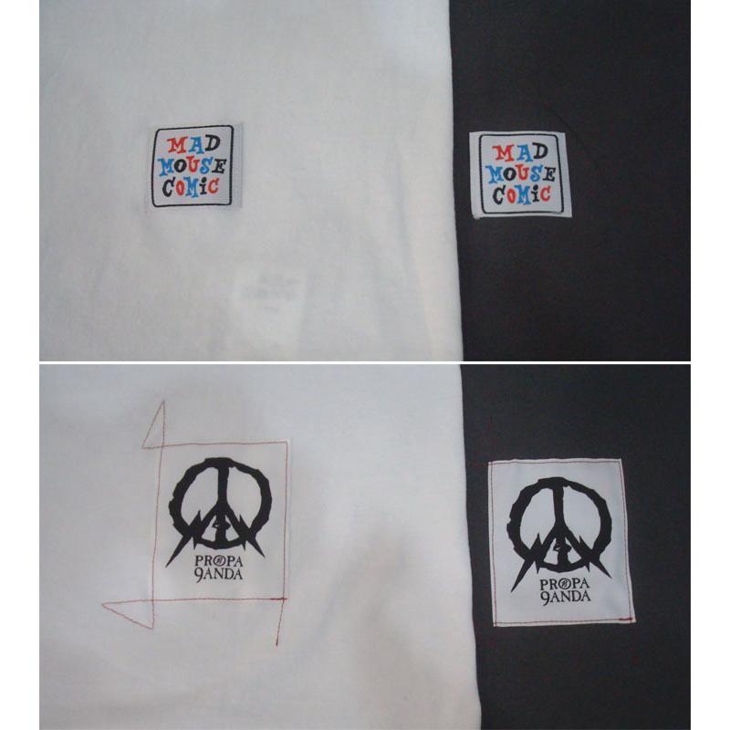 Propa9anda プロパガンダ Mad Mouse Comic マッドマウスコミック Peke Pero Skull Tシャツ P Reach Out 通販 Yahoo ショッピング