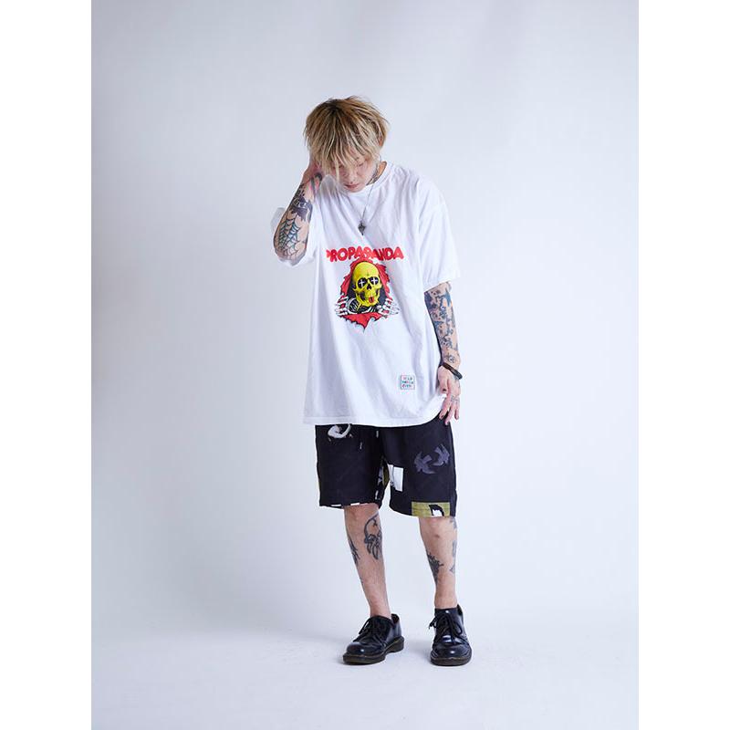 Propa9anda プロパガンダ Mad Mouse Comic マッドマウスコミック Peke Pero Skull Tシャツ P Reach Out 通販 Yahoo ショッピング
