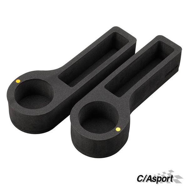 POLO/ポロ（AW） C/A sport ドリンクホルダー 左右SET ブラック | フォルクスワーゲン | 01