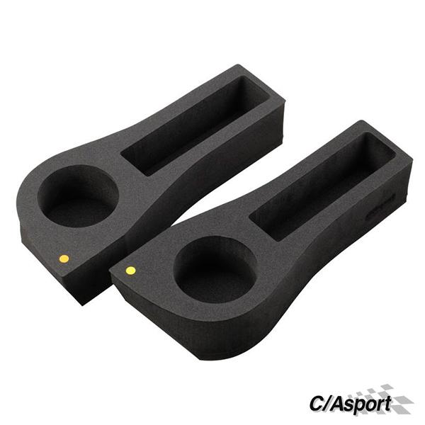 ゴルフ7.5/ゴルフ7 C/A sport ドリンクホルダー 左右SET ブラック | フォルクスワーゲン | 01