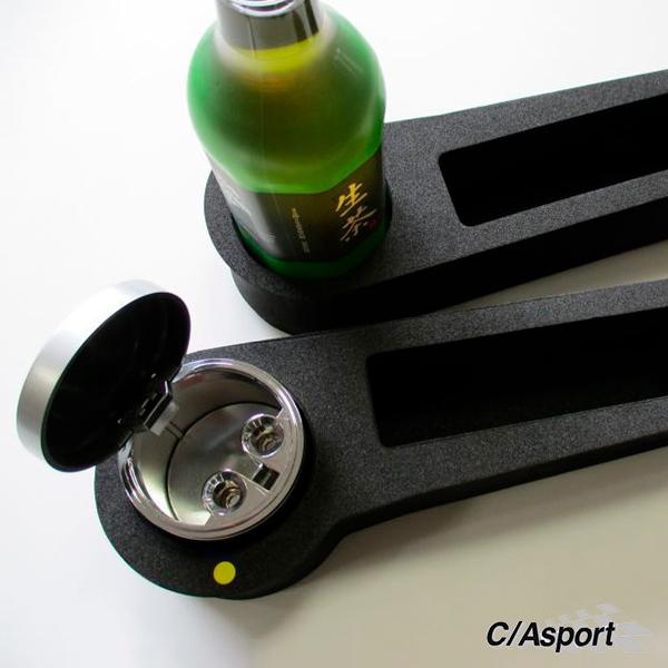 GOLF6/ゴルフ6 ※ヴァリアントには適合しません C/A sport ドリンクホルダー 左右SET ブラック | フォルクスワーゲン | 04