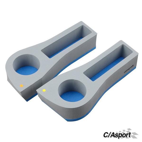 ゴルフ7.5/ゴルフ7 C/A sport ドリンクホルダー 左右SET ブルーグレー | フォルクスワーゲン | 01