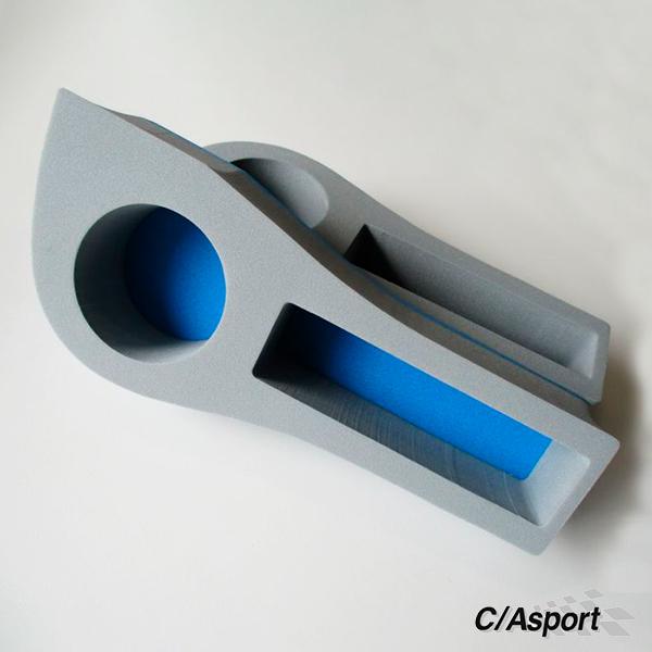 ゴルフ7.5/ゴルフ7 C/A sport ドリンクホルダー 左右SET ブルーグレー | フォルクスワーゲン | 02