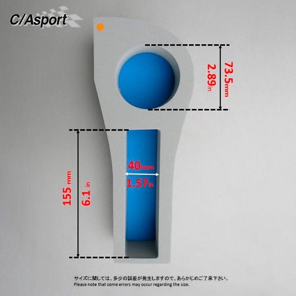 ゴルフ7.5/ゴルフ7 C/A sport ドリンクホルダー 左右SET ブルーグレー | フォルクスワーゲン | 06