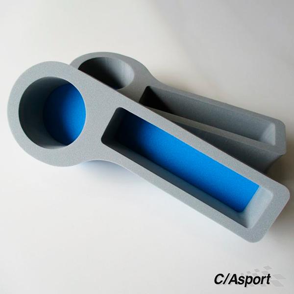 POLO/ポロ（AW） C/A sport ドリンクホルダー 左右SET ブルーグレー | フォルクスワーゲン | 02