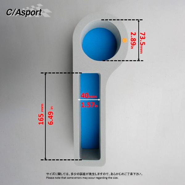 POLO/ポロ（AW） C/A sport ドリンクホルダー 左右SET ブルーグレー | フォルクスワーゲン | 06