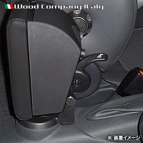 BMW ミニ R50/R52/R53 アームレスト コンソール ブラック/ブラック ステッチ 1p Wood Company ウッドカンパニー | MINI | 06