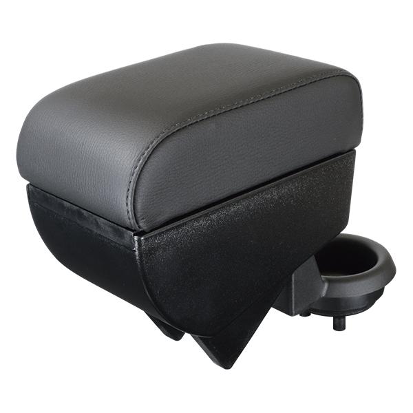 BMW ミニ R55/R56/R57/R58/R59 アームレスト コンソール ブラック/ブラック ステッチ 1p Wood Company ウッドカンパニー | MINI