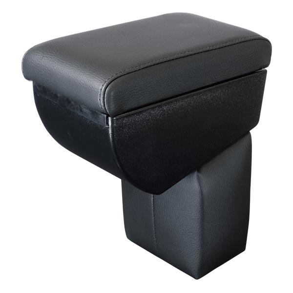 ニッサン ジューク F15 2010- アームレスト コンソール ブラック/ブラック ステッチ 1p Wood Company ウッドカンパニー | 日産