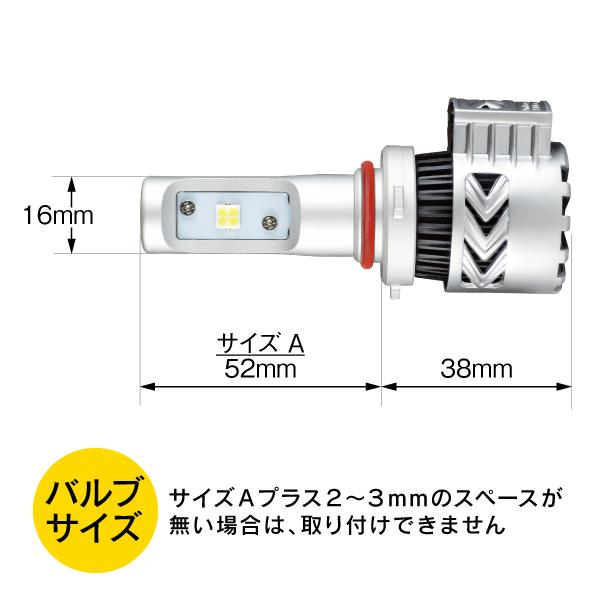 R.A.C 汎用LED 6700ケルビン 6000ルーメン 12V36W HIR2装着車用 |  | 01