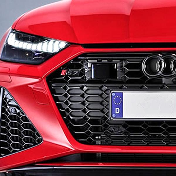 アウディ 本国純正 フロント エンブレム ブラック RS7 4K | Audi | 02