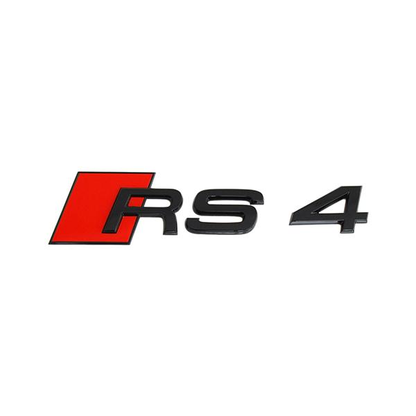 アウディ 本国純正 リア エンブレム ブラック RS4 B9 8W | Audi
