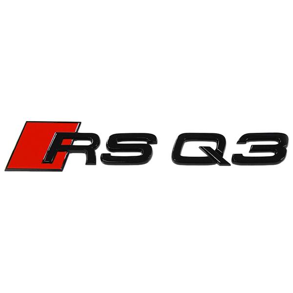 アウディ 本国純正 リア エンブレム ブラック RSQ3 F3 | Audi