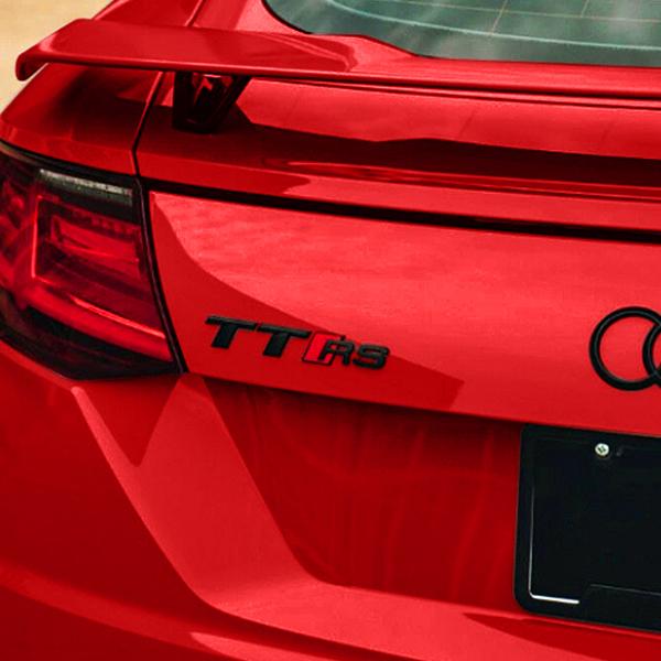 アウディ 本国純正 リア エンブレム ブラック TTRS 8S | Audi | 01