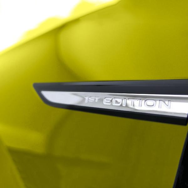 VW純正 1st EDITIONロゴ サイド エンブレム 5H0853688LWHA / 5H0853688MWHA フォルクスワーゲン ゴルフ8 CD 2021- | フォルクスワーゲン | 02