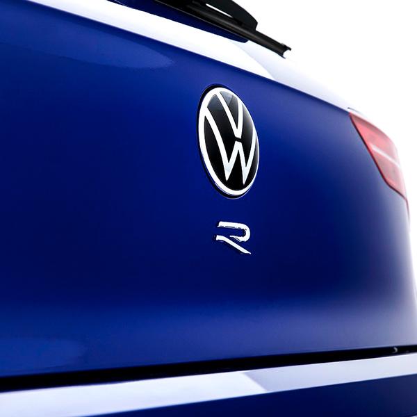 VW純正 Rロゴ リア  エンブレム  クロム 2GA853675G2ZZ フォルクスワーゲン ゴルフ8 CD 2021- | フォルクスワーゲン | 03