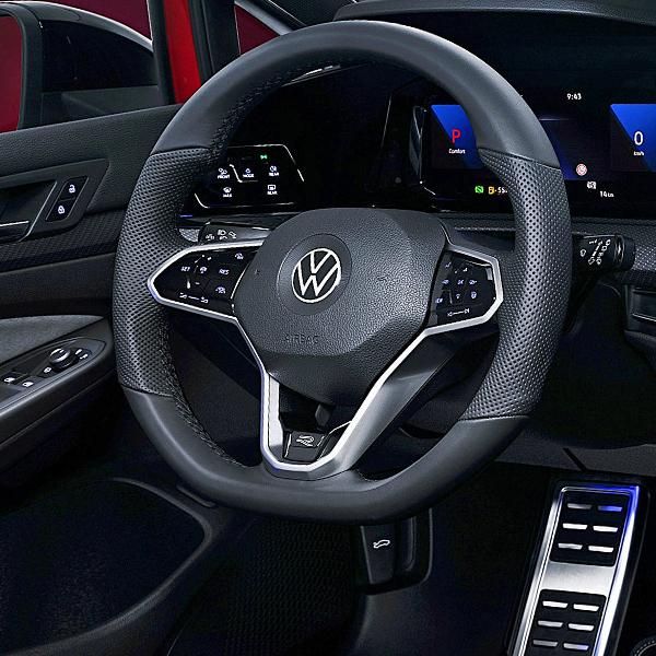 VW純正 Rロゴ ステアリングホイール トリム ブラック 3CN419659UXQ フォルクスワーゲン パサート B8 3C 2021- | フォルクスワーゲン | 04