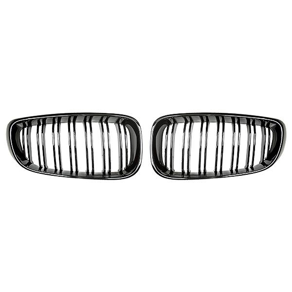 BMW 3シリーズ F34 グランツー リスモ 2013年〜 R.A.C Mルック ツインフィン グリル グロスブラック | BMW