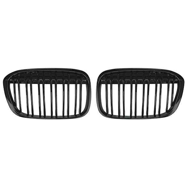 BMW X1 F48 2015年〜2019年 R.A.C Mルック ツインフィン グリル マットブラック | BMW