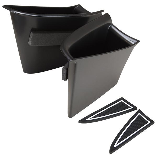 ポルシェ パナメーラ 971 2016年〜 R.A.C インナー ドア ハンドル ストレージ ボックス 右ハンドル車リア専用 | PORSCHE