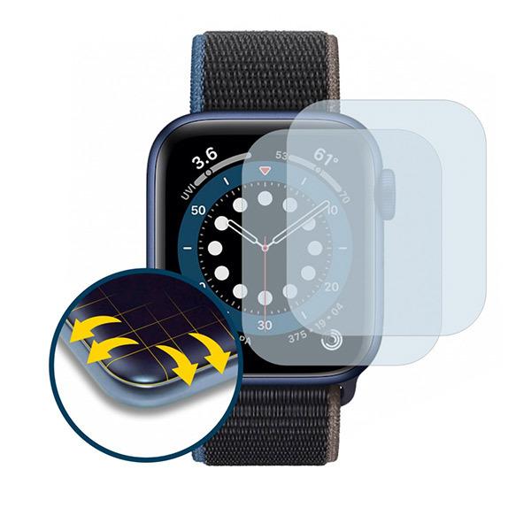 アップルウォッチ シリーズ6 44mm BROTECT ブロテクト FLEX 保護フィルム(2枚入) | Apple Watch | 01