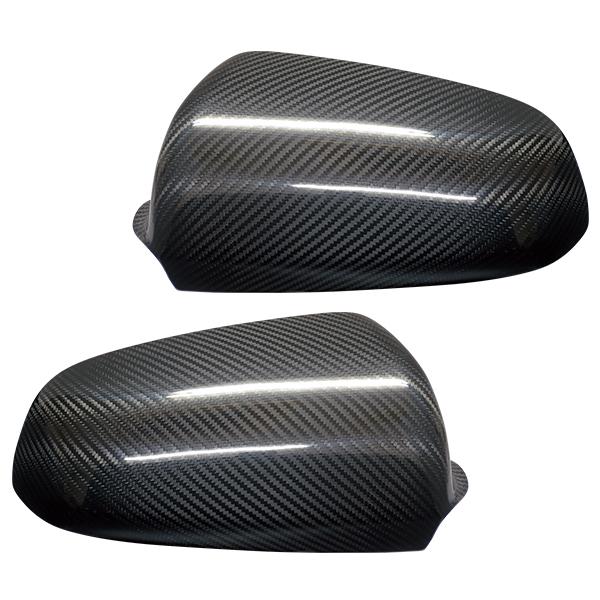 アウディ A4 8K 2012-2016 オムテック ドアミラーカバー リアルカーボン 右ハンドル車専用 | 