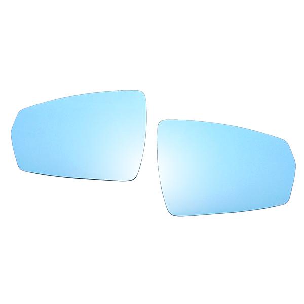 フォルクスワーゲン ポロ AW 2018年〜 R.A.C ワイドビュー ブルー ドアミラー レンズ 純正交換タイプ | Audi