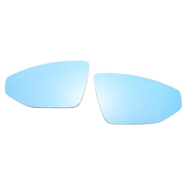 アウディ A7 4K 2018年〜 R.A.C ワイドビュー ブルー ドアミラー レンズ 純正交換タイプ | Audi