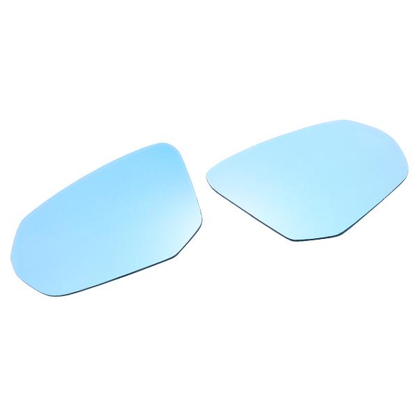 アウディ Q2 GA 2017年〜 R.A.C ワイドビュー ブルー ドアミラー レンズ 純正交換タイプ | Audi | 01