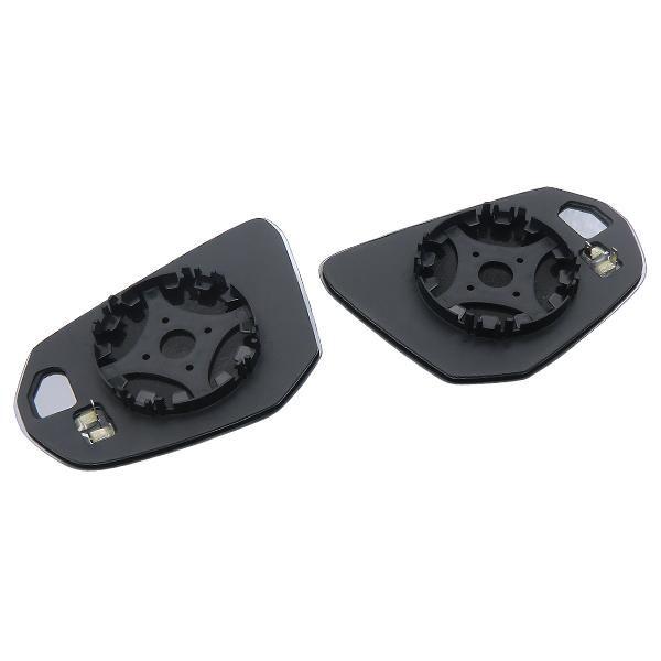 アウディ Q2 GA 2017年〜 R.A.C ワイドビュー ブルー ドアミラー レンズ 純正交換タイプ | Audi | 02