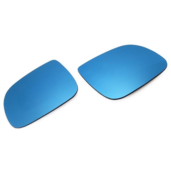 アウディ Q7 4L 2009年〜2012年 R.A.C ワイドビュー ブルー ドアミラー レンズ 純正交換タイプ | Audi | 01