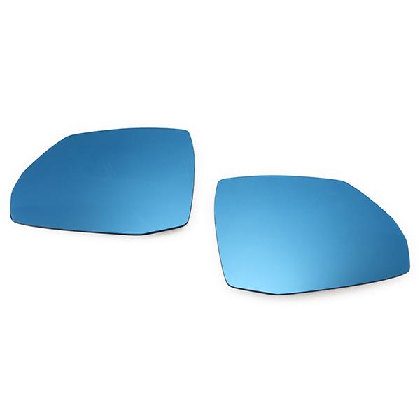 アウディ Q7 4M 2016年〜 R.A.C ワイドビュー ブルー ドアミラー レンズ 純正交換タイプ | Audi