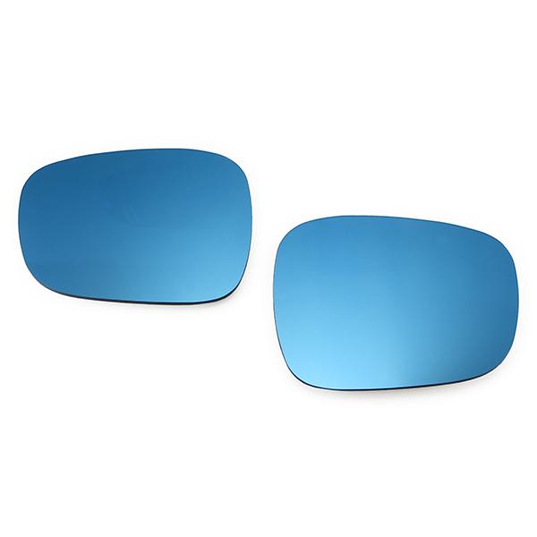 R.A.C ワイドビュー ブルー ドアミラー レンズ 純正交換タイプ BMW X1 E84 2010年〜2012年