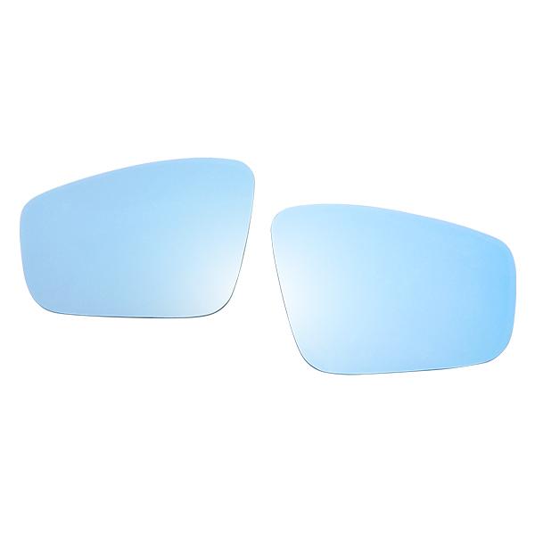 フォルクスワーゲン アップ! AA 2017年〜2020年 R.A.C ワイドビュー ブルー ドアミラー レンズ 純正交換タイプ | フォルクスワーゲン