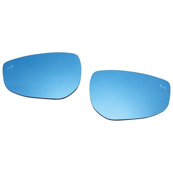 マツダ CX-30 DM# 2019年〜 ※ブラインド スポット モニター装備車用 R.A.C ワイドビュー ブルー ドアミラー レンズ 純正交換タイプ | マツダ