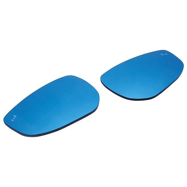 マツダ CX-30 DM# 2019年〜 ※ブラインド スポット モニター装備車用 R.A.C ワイドビュー ブルー ドアミラー レンズ 純正交換タイプ | マツダ | 01