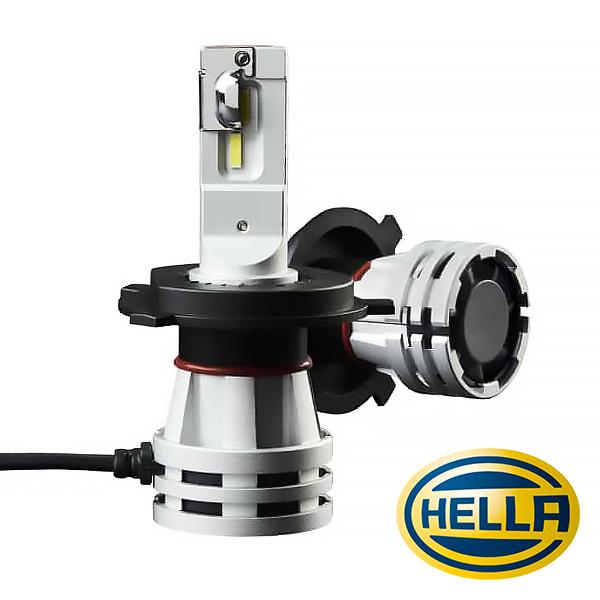 HELLA LED H4 Hi/Lo 12/24V兼用 24W 6500ケルビン 3200ルーメン レトロ