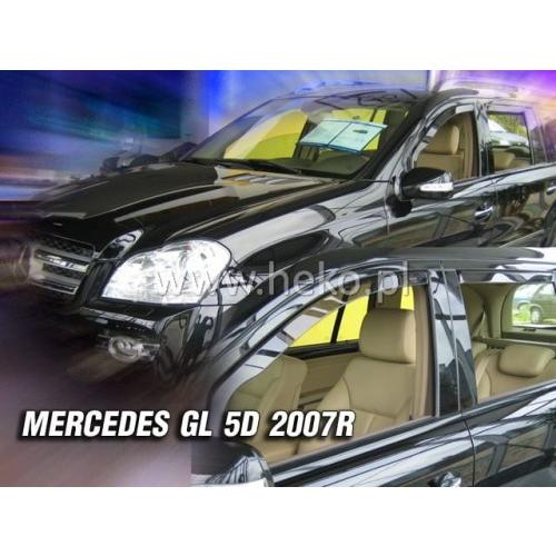 MERCEDES BENZ GL X164 5ドア 2006年〜2012年 HEKO ドアバイザー フロント&リア用 | Mercedes-Benz