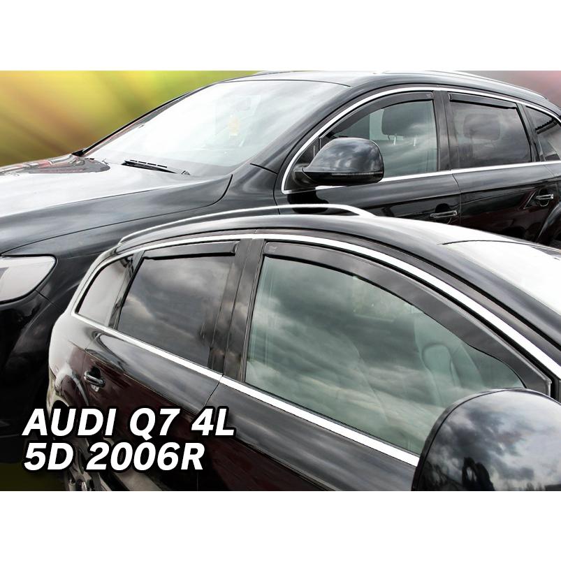 アウディ Q7 4L SUV 2006年〜2012年 HEKO ドアバイザー フロント&リア用 | Audi