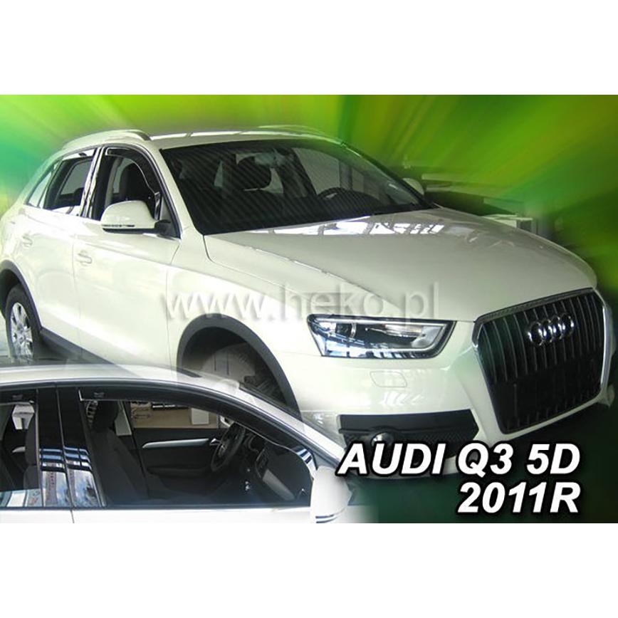アウディ Q3 8U SUV 2012年〜2020年 HEKO ドアバイザー フロント&リア用 | Audi