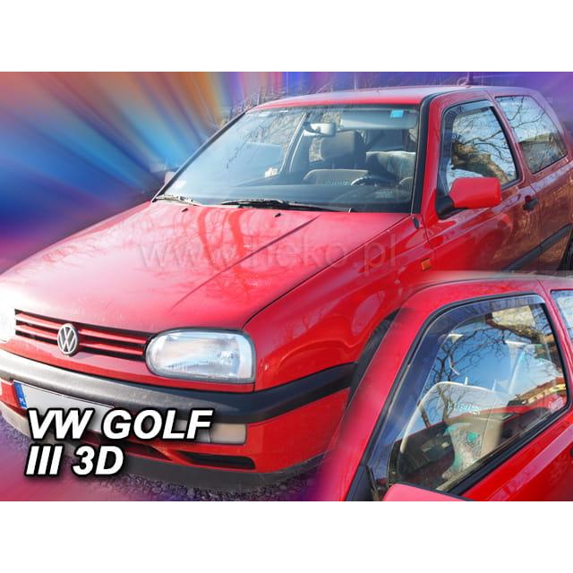 VW GOLF III 1H 3ドア 1991年〜1997年 HEKO ドアバイザー フロント用 | フォルクスワーゲン