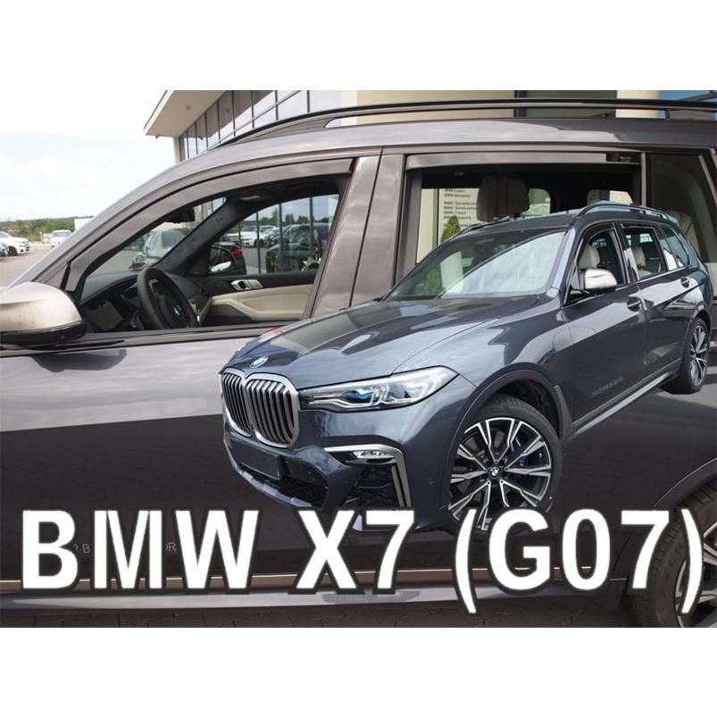 BMW X7 G07 SUV 2019年〜 HEKO ドアバイザー フロント&リア用 | BMW