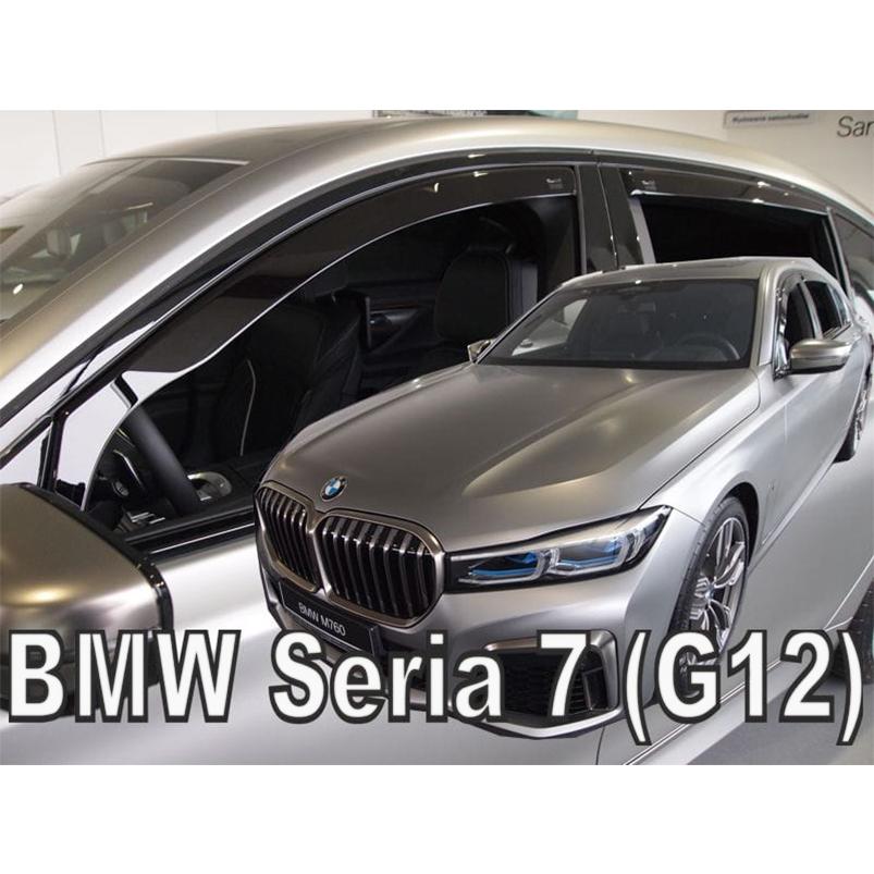 BMW 7シリーズ ロング G12 セダン 2015年〜2022年 HEKO ドアバイザー フロント&リア用 | BMW