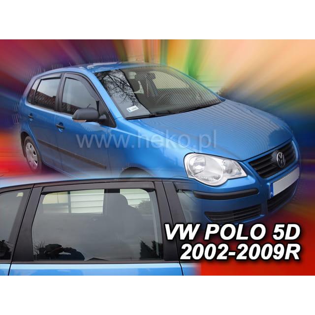 VW POLO IV 9N 5ドア 2002年〜2009年 HEKO ドアバイザー フロント&リア用 | フォルクスワーゲン