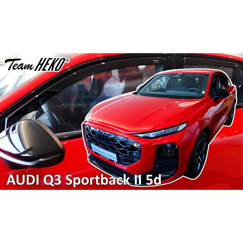 AUDI アウディ Q3 FJ スポーツバック 2026年〜 HEKO ドアバイザー フロント&リア用 | Audi