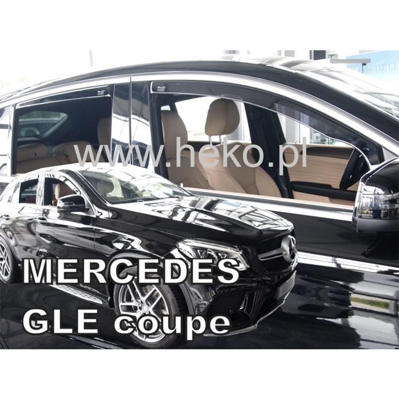 メルセデスベンツ GLE クーペ C292 SUV 2015年〜2019年 HEKO ドアバイザー フロント&リア用 | Mercedes-Benz