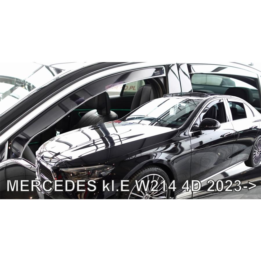 メルセデスベンツ Eクラス W214 セダン 2024年〜 HEKO ドアバイザー フロント&リア用 | Mercedes-Benz