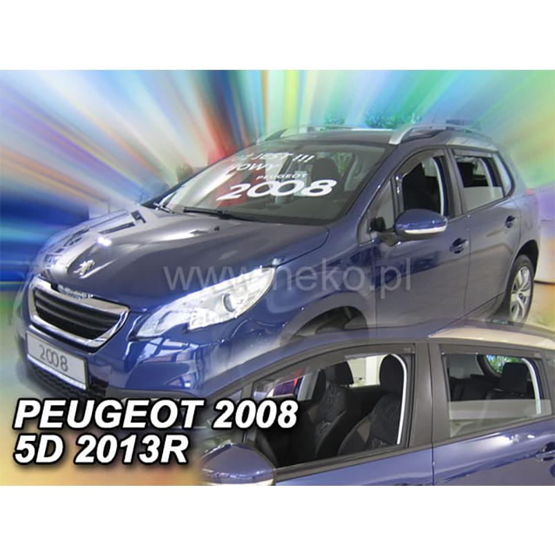プジョー 2008 A94 SUV 2014年〜2020年 HEKO ドアバイザー フロント&リア用 | PEUGEOT
