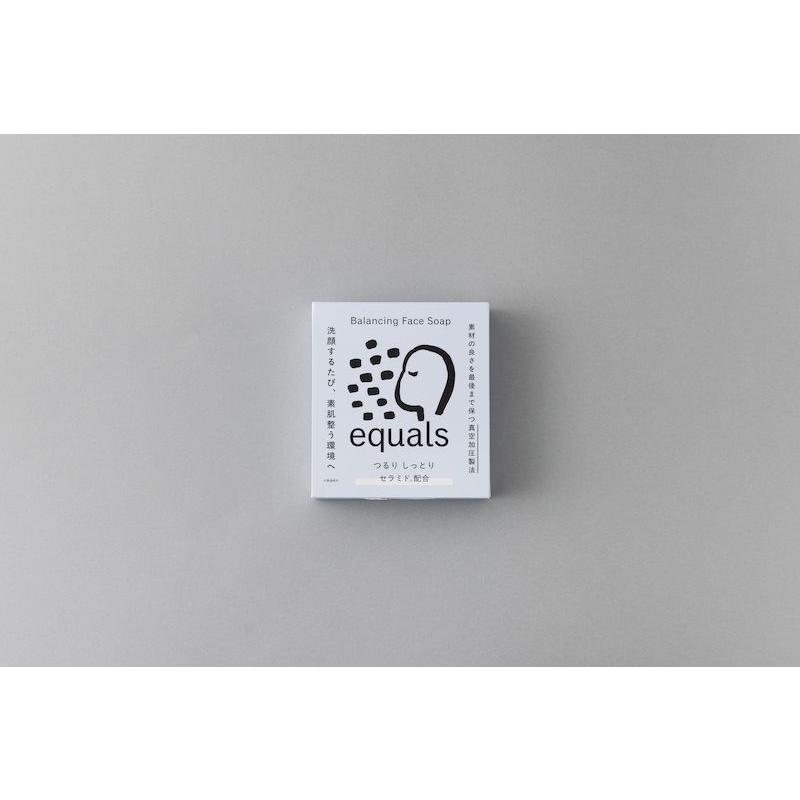 equals イコールズ バランシング ファイス ソープ セラミド配合 (つるり しっとり) |  | 01